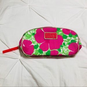 Lily Pulitzer Pink Makeup Cosmetics Bag